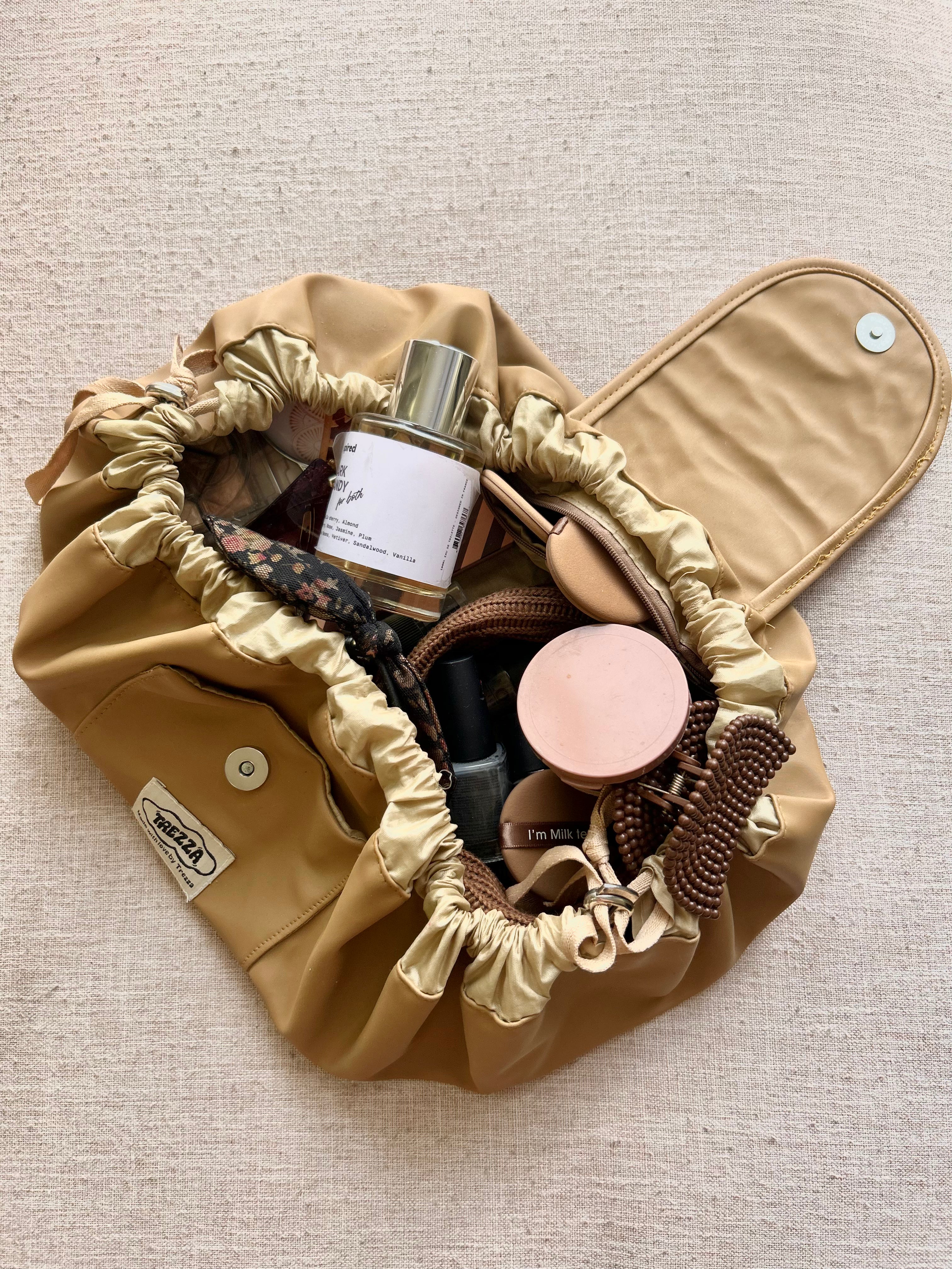 Beige Baggie Bag