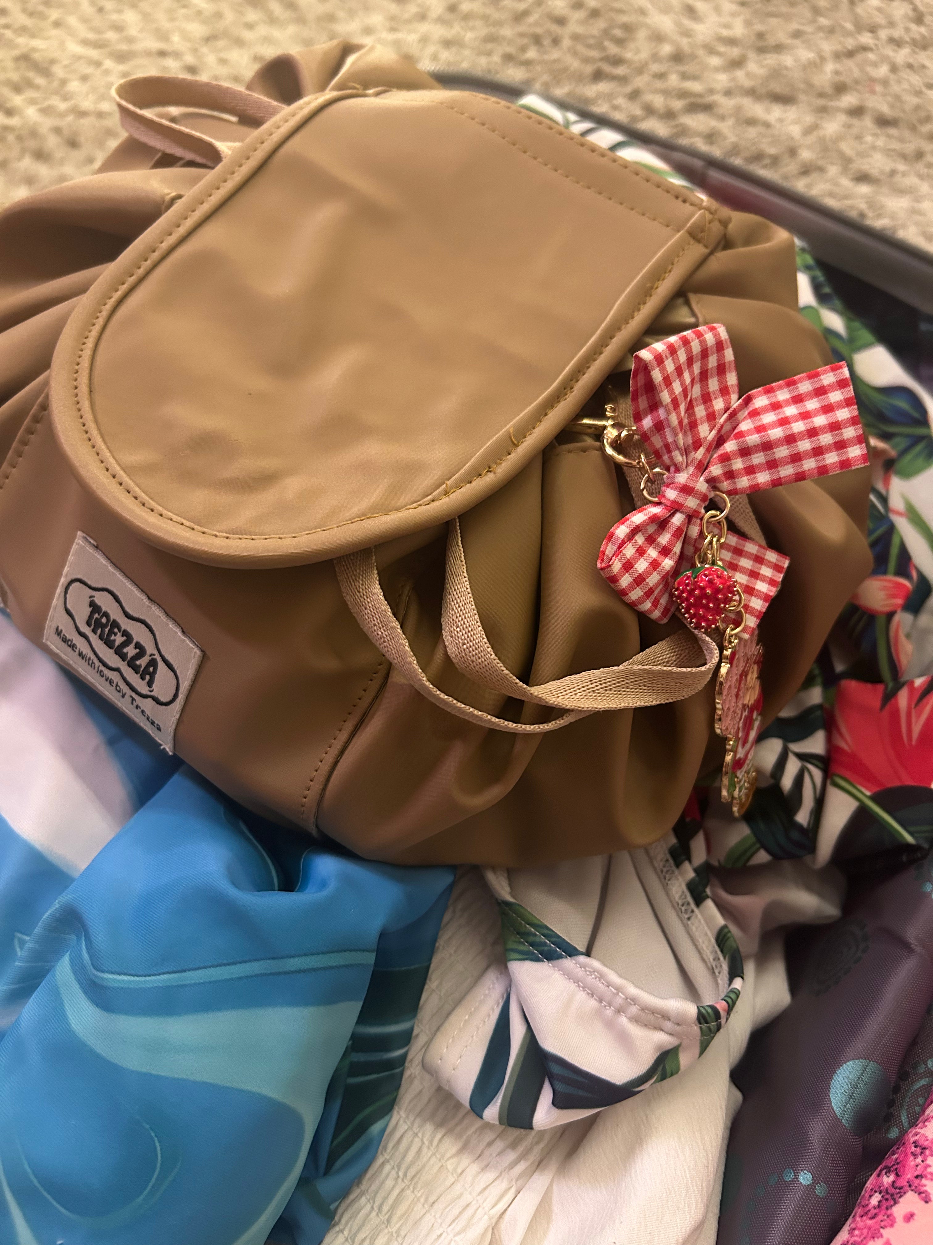 Beige Baggie Bag