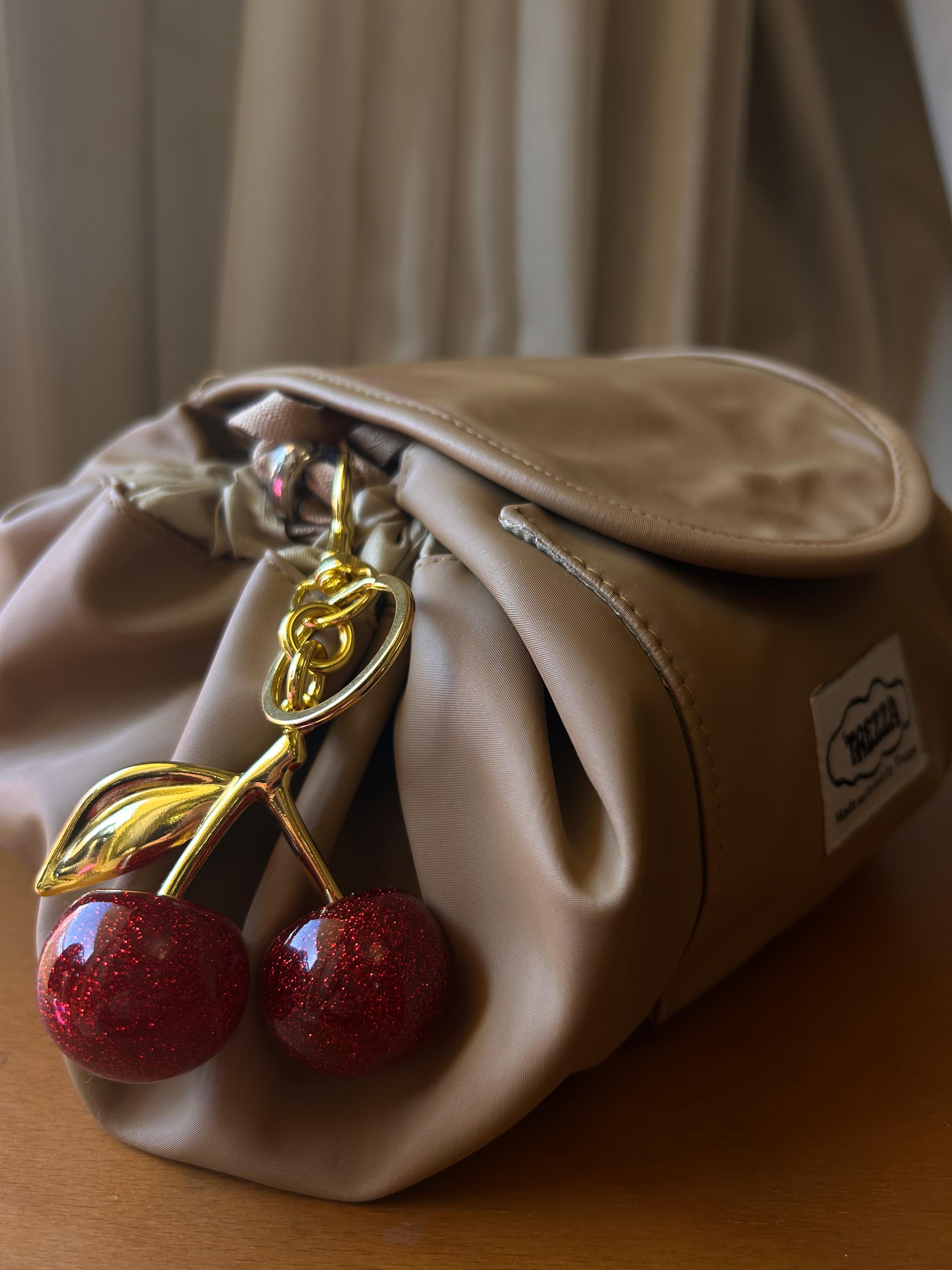 Cherry Bag Charm